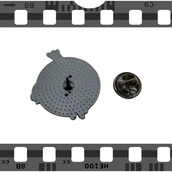 Ghostbusters Classic Movie No Ghost Sign Logo Enamel Metal Pin 80's Halloween - Picture 4 of 6